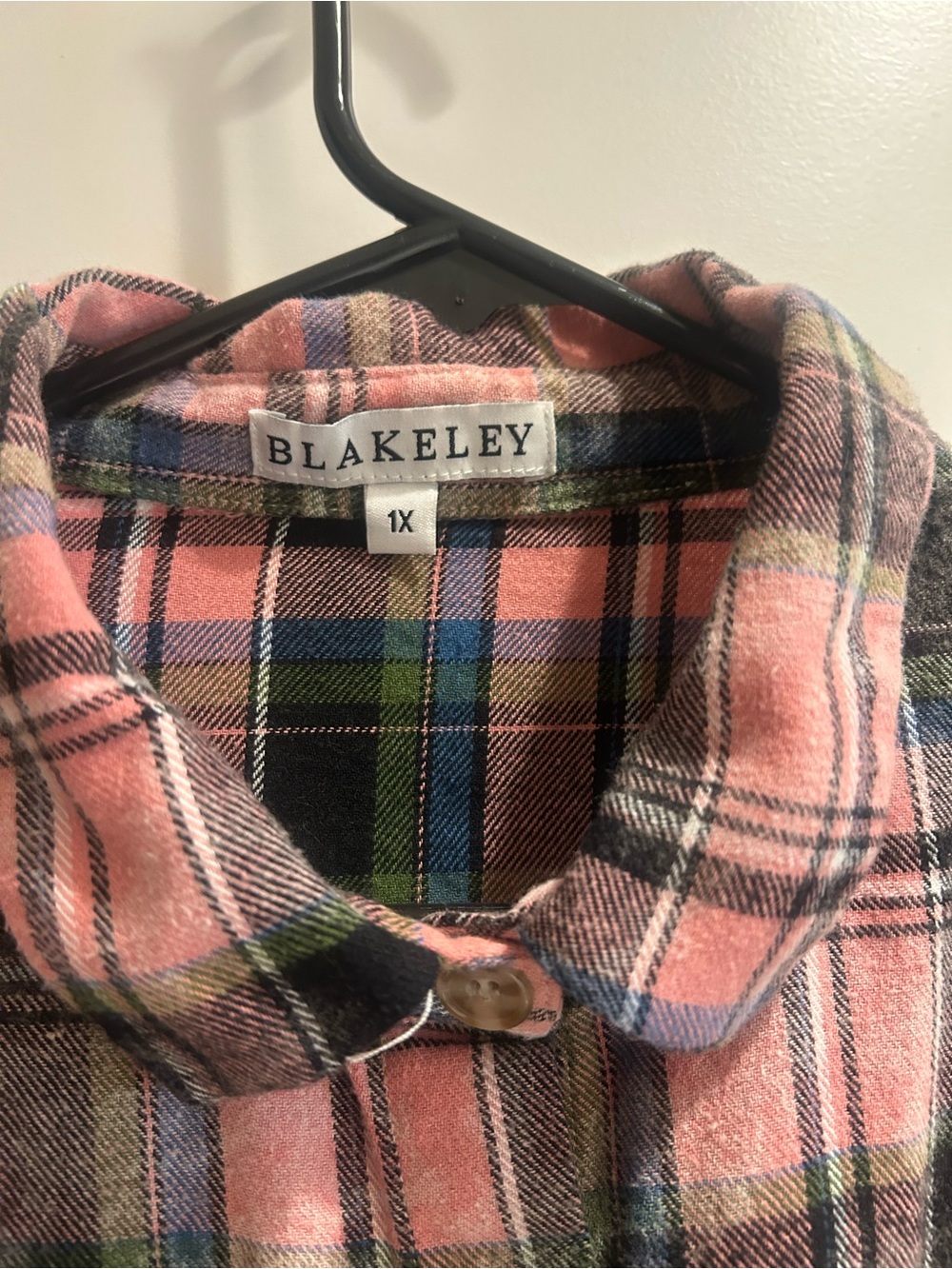 Pink Plaid Utility Shacket - Picture 2 of 5